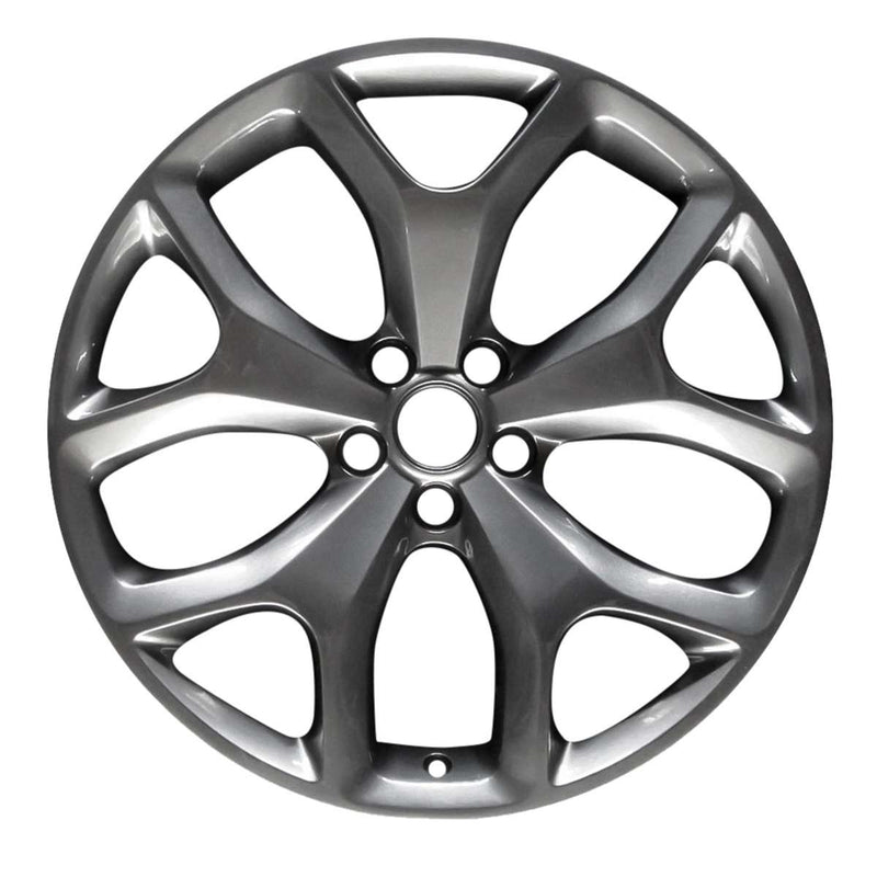 2016 dodge challenger wheel 20 charcoal aluminum 5 lug w2523c 2