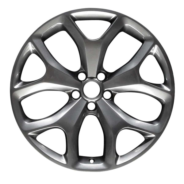 2017 dodge challenger wheel 20 charcoal aluminum 5 lug w2523c 3