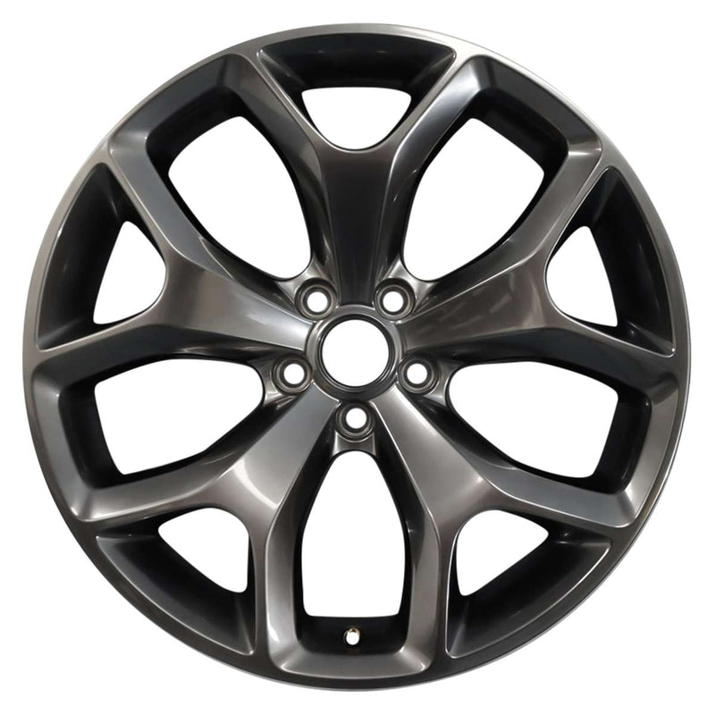 2016 dodge charger wheel 20 dark hyper aluminum 5 lug w2523h 10