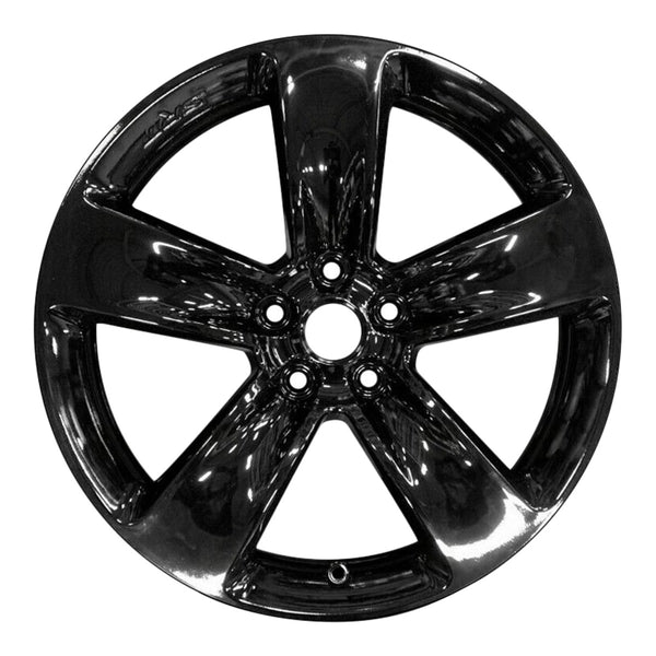 2018 dodge durango wheel 20 black aluminum 5 lug w2625b 1