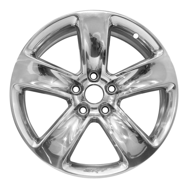 2018 dodge durango wheel 20 polished aluminum 5 lug w2625p 1