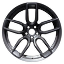 2018 dodge challenger wheel 20 dark charcoal aluminum 5 lug w2641dc 1