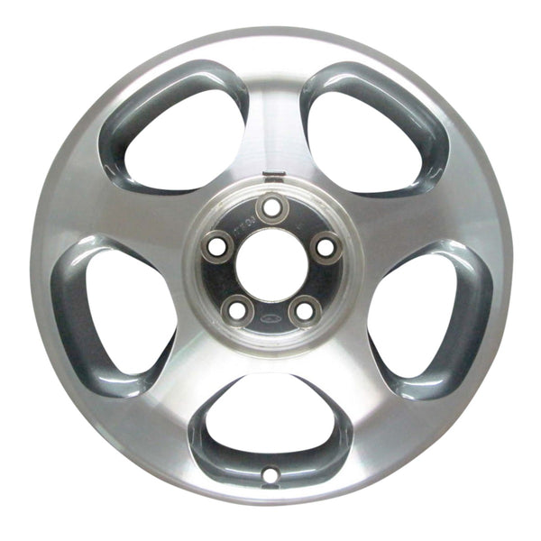 1993 ford mustang wheel 17 machined charcoal aluminum 5 lug w3173mc 1