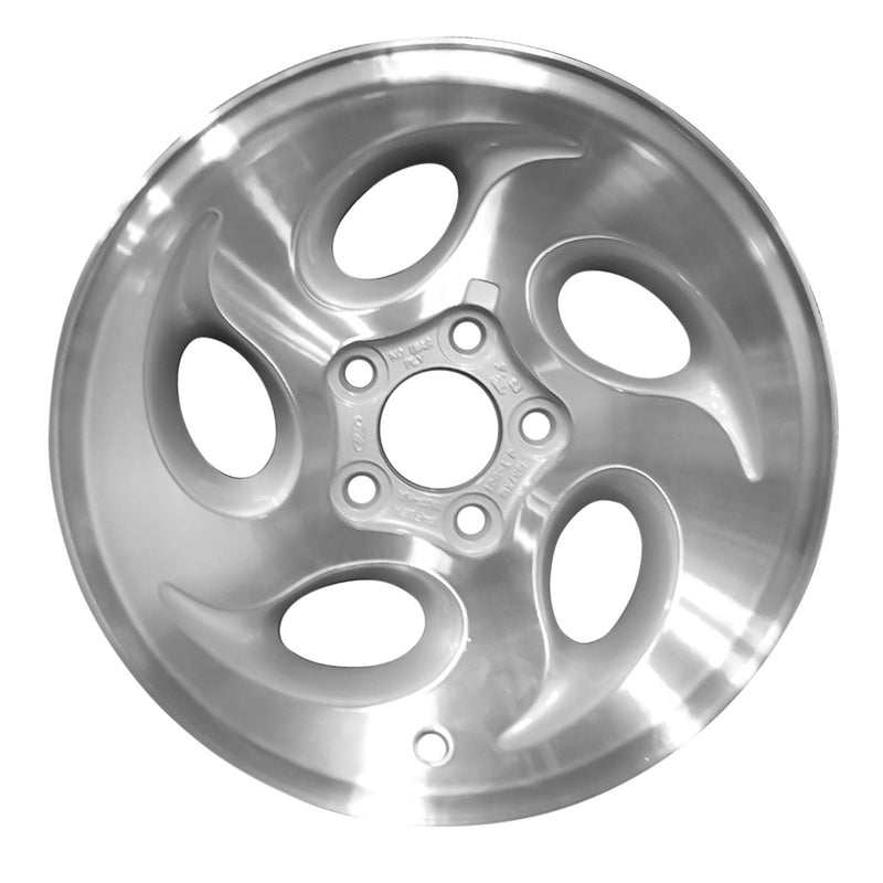 1997 mercury mountaineer wheel 15 silver aluminum 5 lug w3186as 3