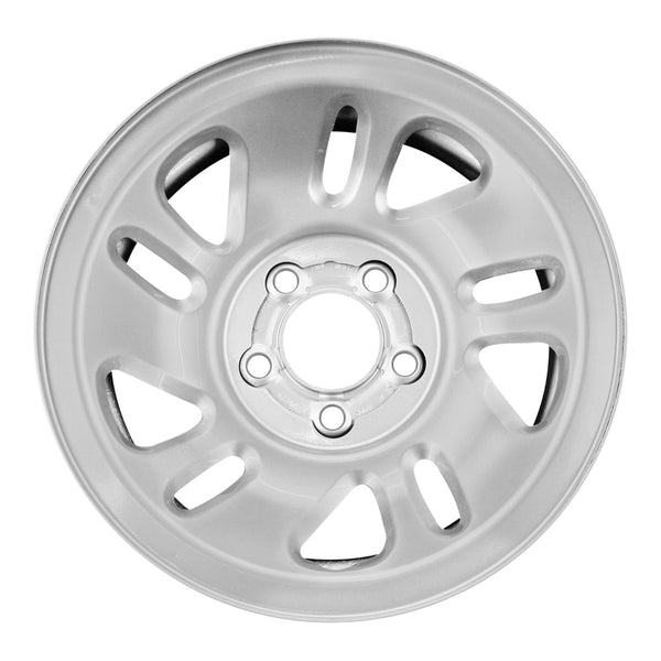 2001 mazda b4000 wheel 15 silver steel 5 lug w3259s 22