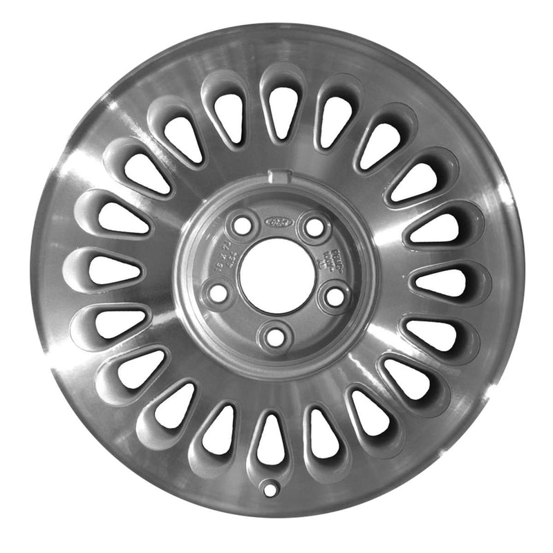 2000 mercury grand wheel 16 machined silver aluminum 5 lug w3267ms 3