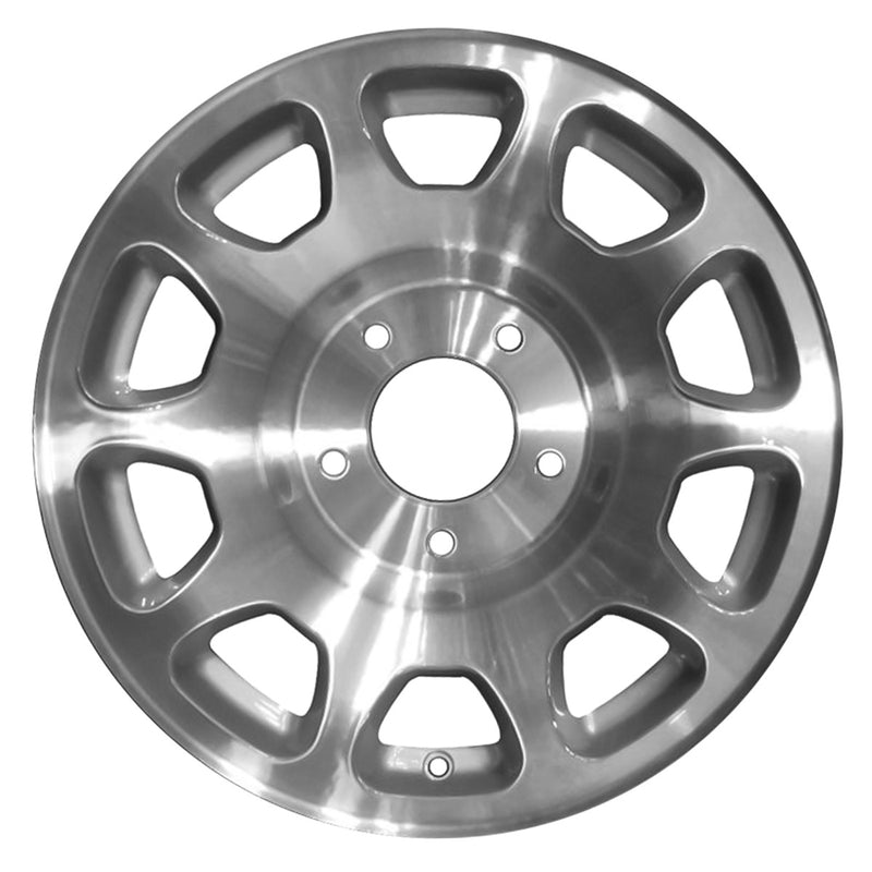 1998 lincoln navigator wheel 16 machined silver aluminum 5 lug w3279ms 2