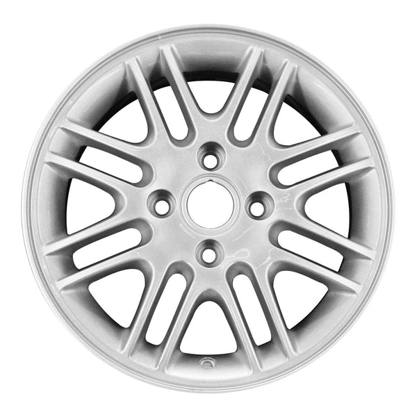 2003 ford focus wheel 15 silver aluminum 4 lug rw3367as 16