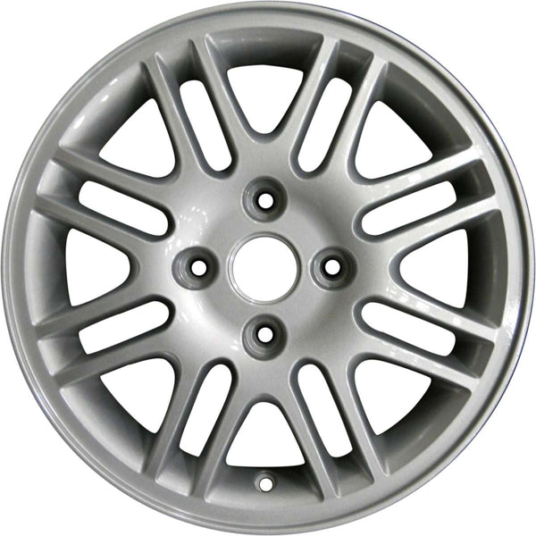 2010 ford focus wheel 15 silver aluminum 4 lug w3367s 3