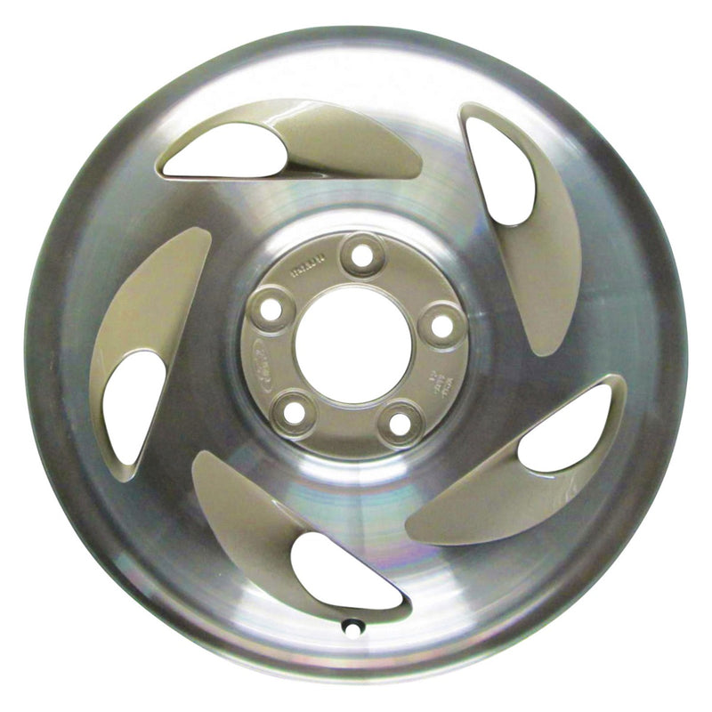 2000 ford expedition wheel 17 machined gold aluminum 5 lug w3397mg 1