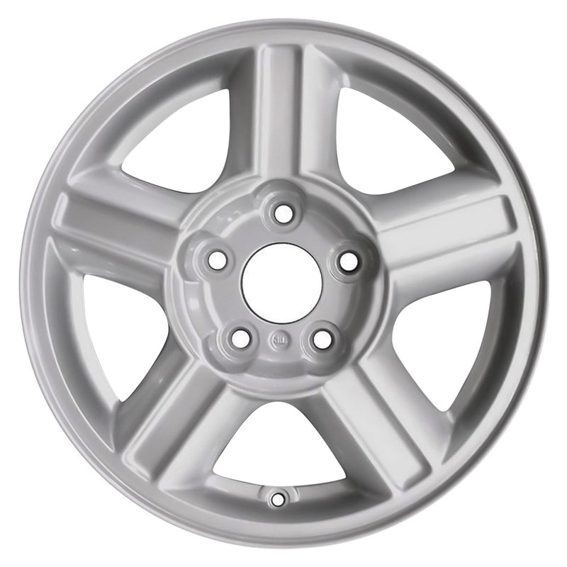 2004 ford escape wheel 15 silver aluminum 5 lug w3427s 4