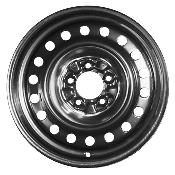 2009 ford explorer wheel 16 black steel 5 lug w3451b 8