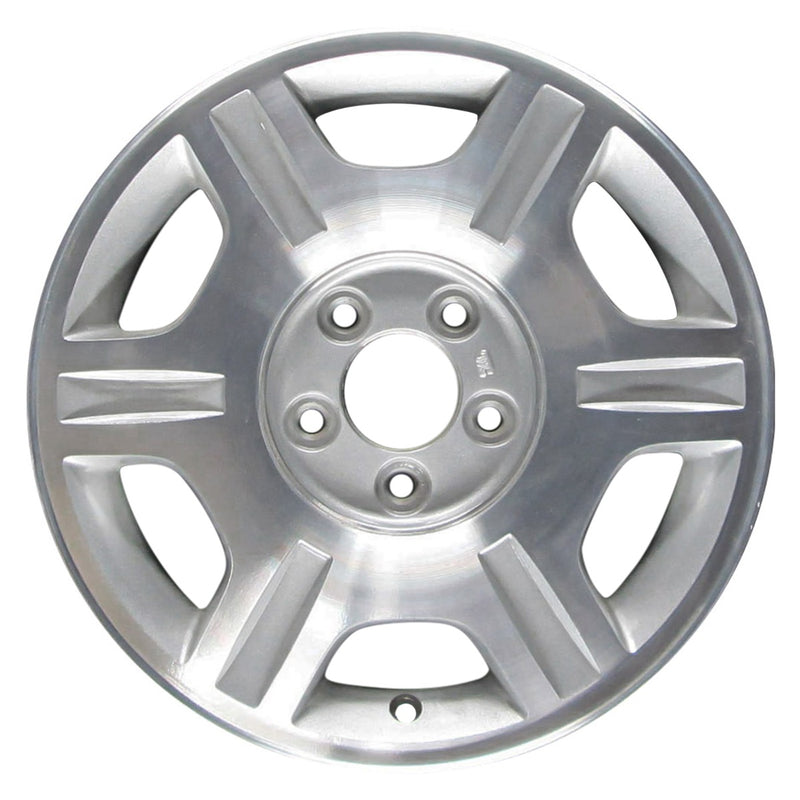 2003 mercury mountaineer wheel 16 machined silver aluminum 5 lug w3456ams 2