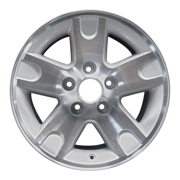 2004 ford f150 wheel 17 machined silver aluminum 5 lug rw3466ms 3