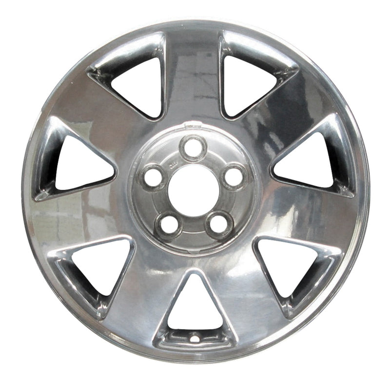 2002 lincoln ls wheel 16 polished aluminum 5 lug w3477p 1