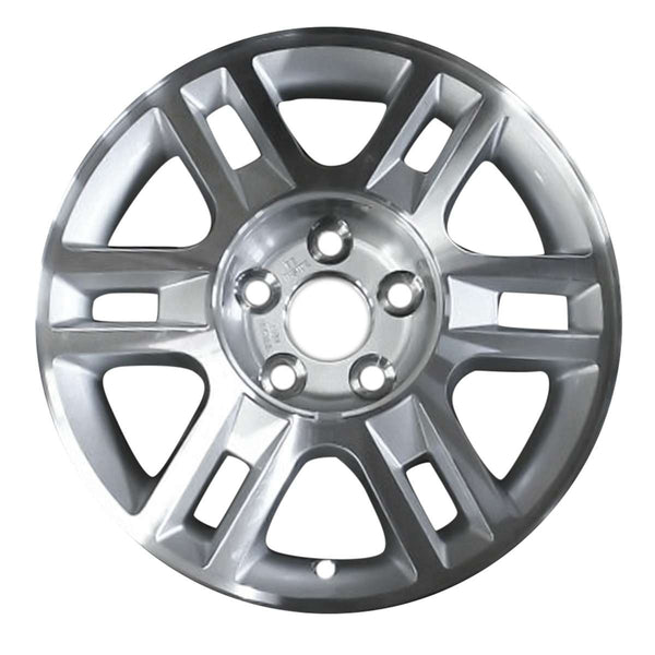 2007 mercury monterey wheel 16 machined silver aluminum 5 lug w3562ms 4