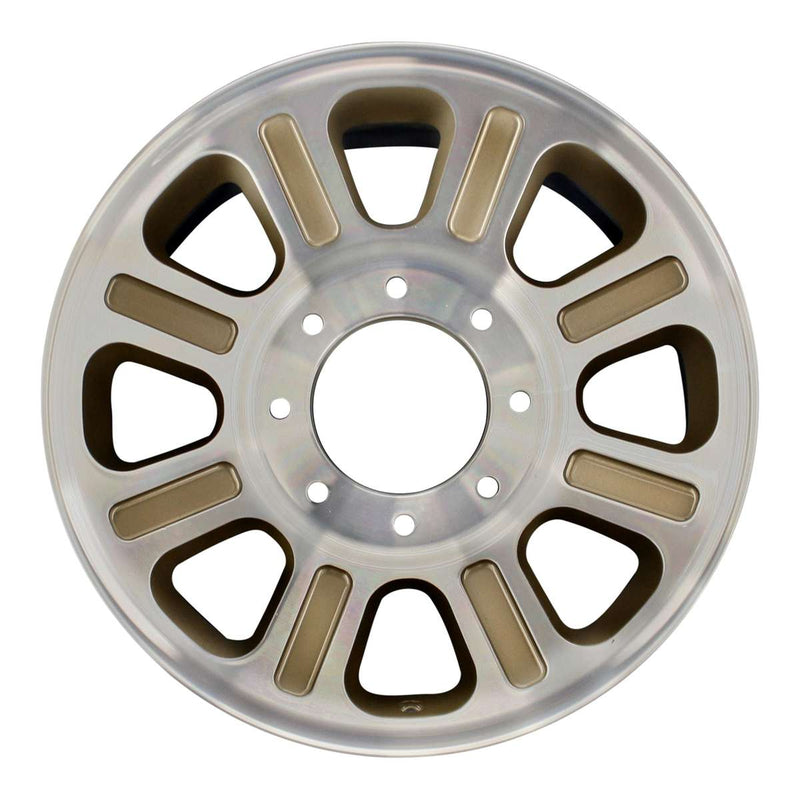 2007 ford f250 wheel 18 polished tan aluminum 8 lug w3604pt 8