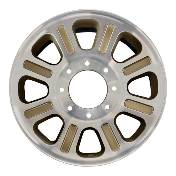 2006 ford f250 wheel 18 polished tan aluminum 8 lug w3604pt 7