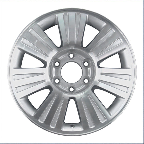 2011 lincoln navigator wheel 18 machined silver aluminum 6 lug w3665ms 5