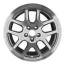 2008 ford mustang wheel 18 machined charcoal aluminum 5 lug w3668mc 2