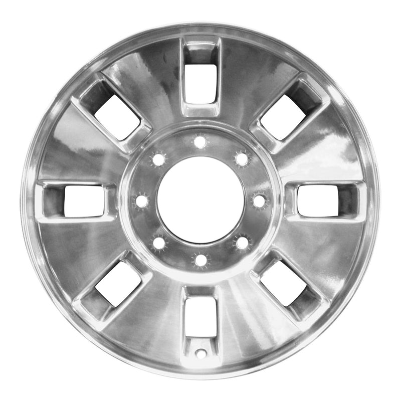 2010 ford f250 wheel 18 polished aluminum 8 lug w3689p 6