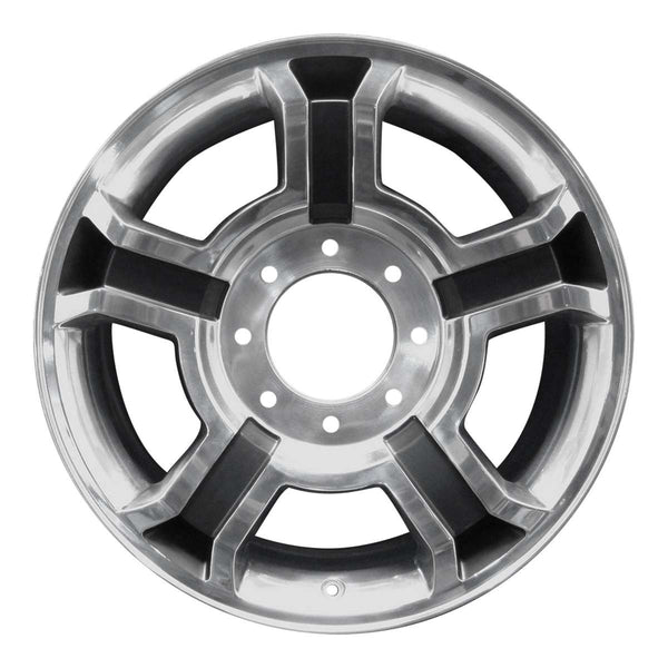 2010 ford f350 wheel 20 polished black aluminum 8 lug w3691pb 3