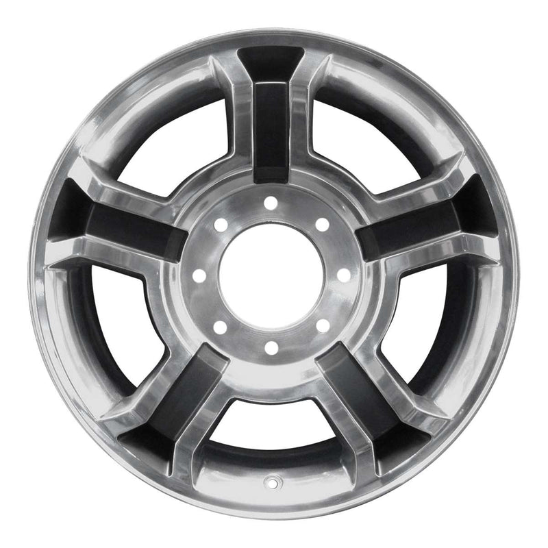 2009 ford f250 wheel 20 polished black aluminum 8 lug w3691pb 5