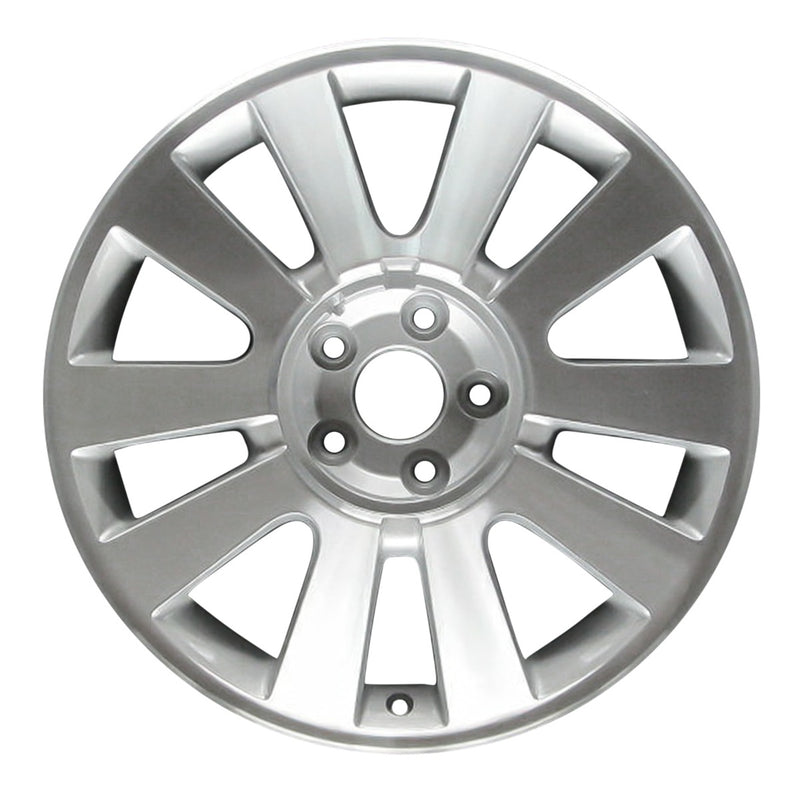 2008 ford taurus wheel 18 machined silver aluminum 5 lug w3700ms 1