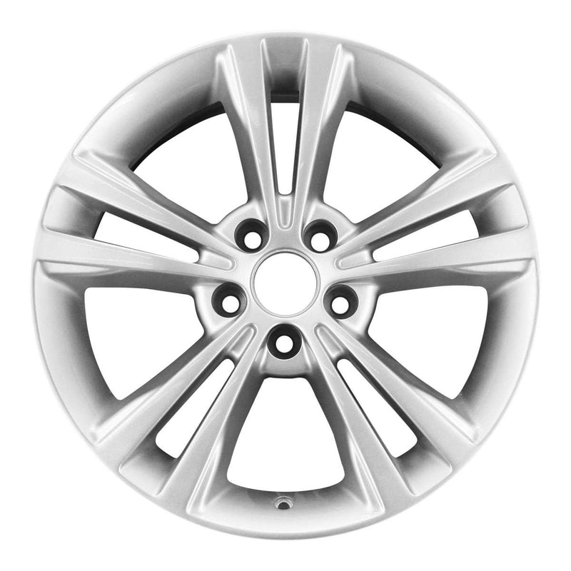 2012 lincoln mks wheel 18 silver aluminum 5 lug w3765s 5