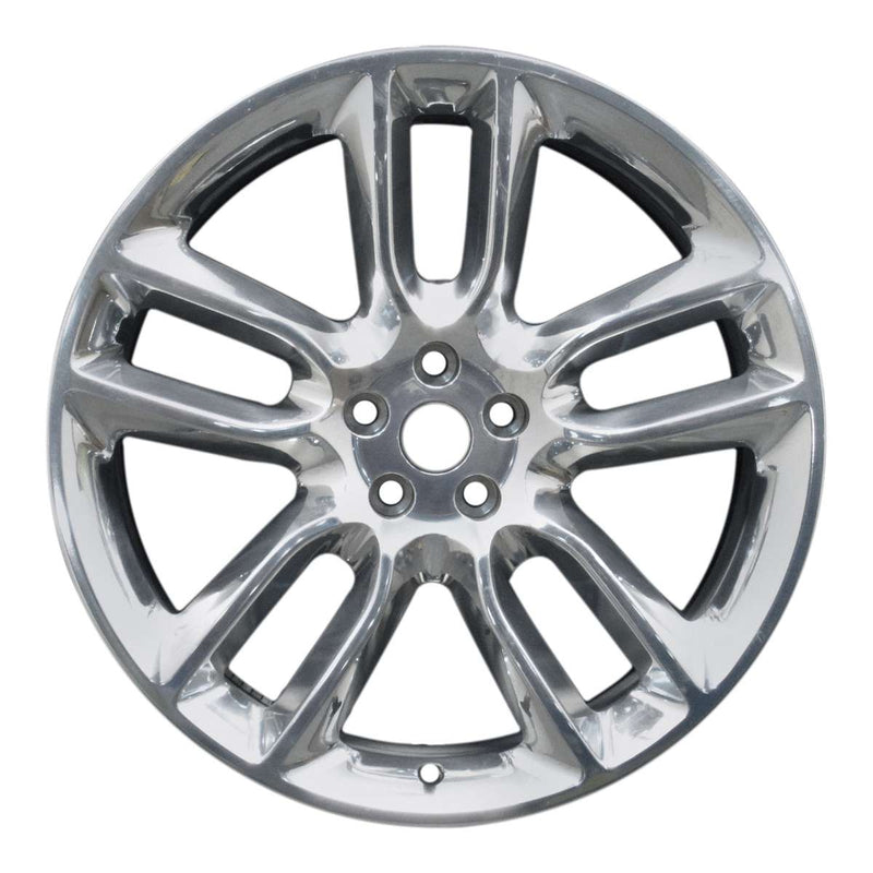 2010 ford edge wheel 22 polished aluminum 5 lug w3783p 3