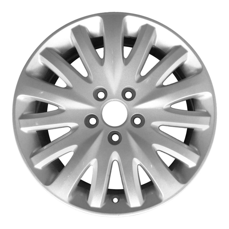 2011 ford fusion wheel 17 silver aluminum 5 lug w3799as 2