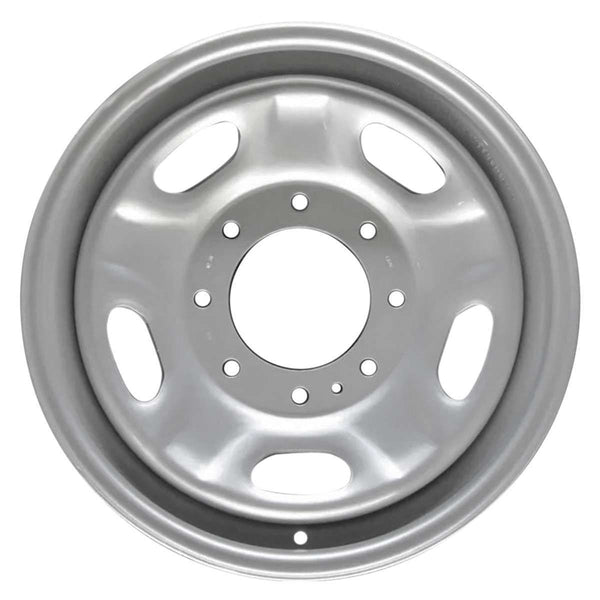 2012 ford f250 wheel 17 silver steel 8 lug w3828s 3