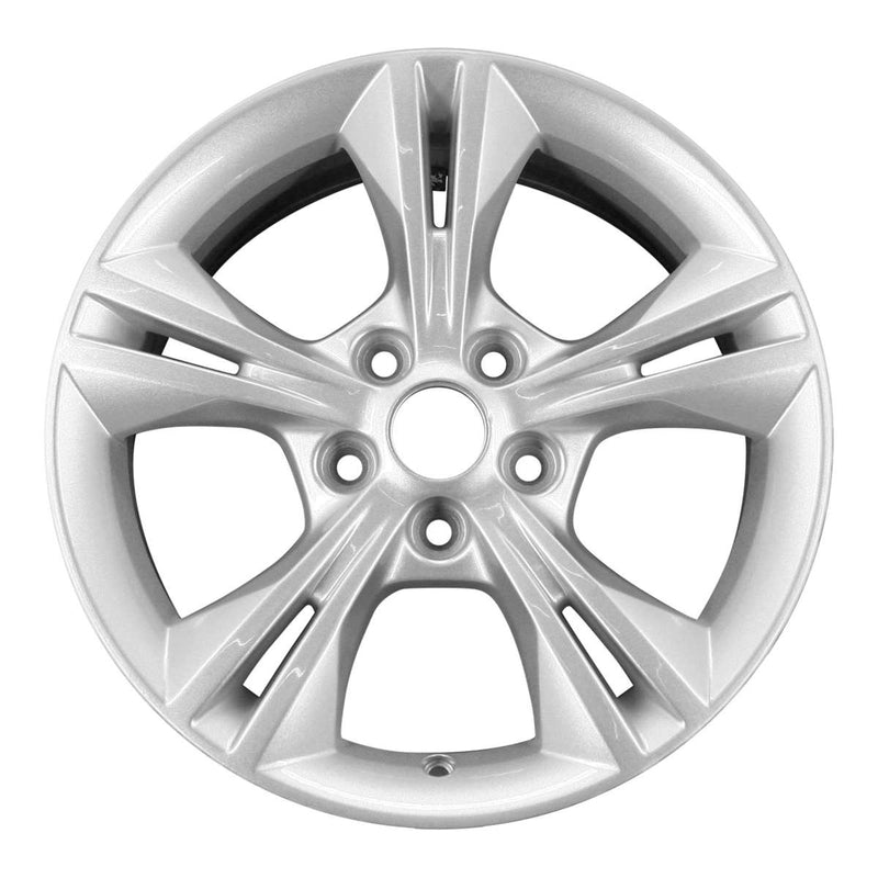 2012 ford focus wheel 16 silver aluminum 5 lug rw3878s 1