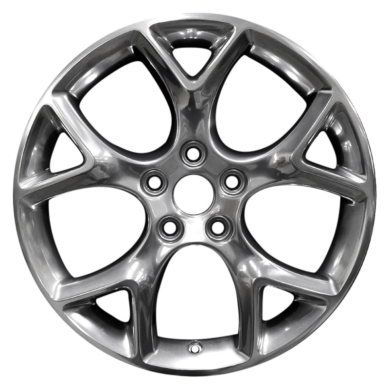 2013 ford focus wheel 17 polished aluminum 5 lug w3883p 2