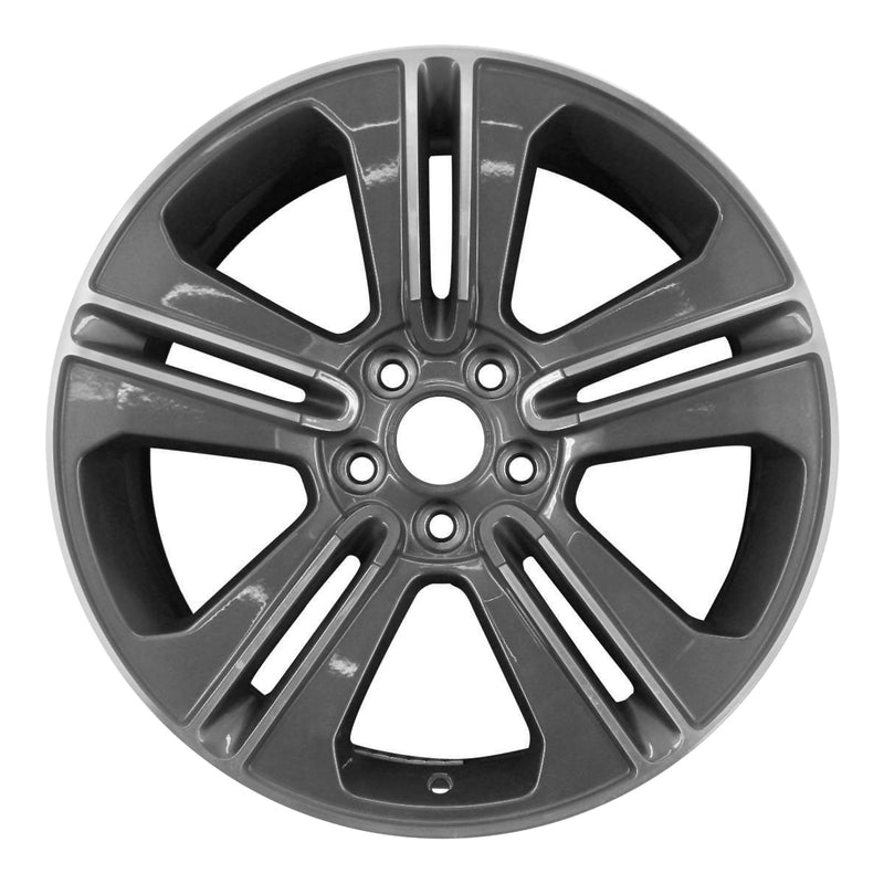 2014 ford mustang wheel 19 machined charcoal aluminum 5 lug w3908amc 2