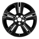 2013 ford mustang wheel 19 machined black aluminum 5 lug w3908mb 1