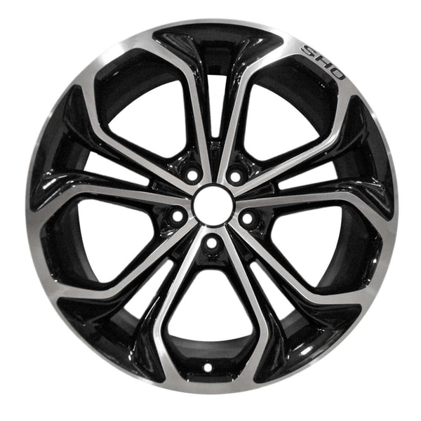 2019 ford taurus wheel 20 machined gloss black aluminum 5 lug w3926mb 5