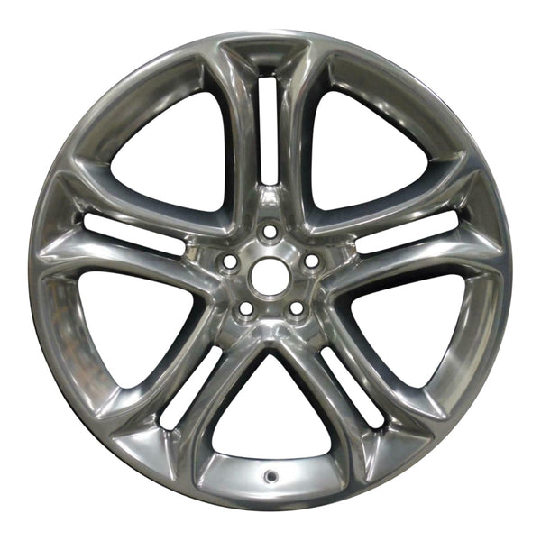 2014 lincoln mkx wheel 22 polished aluminum 5 lug w3931p 2