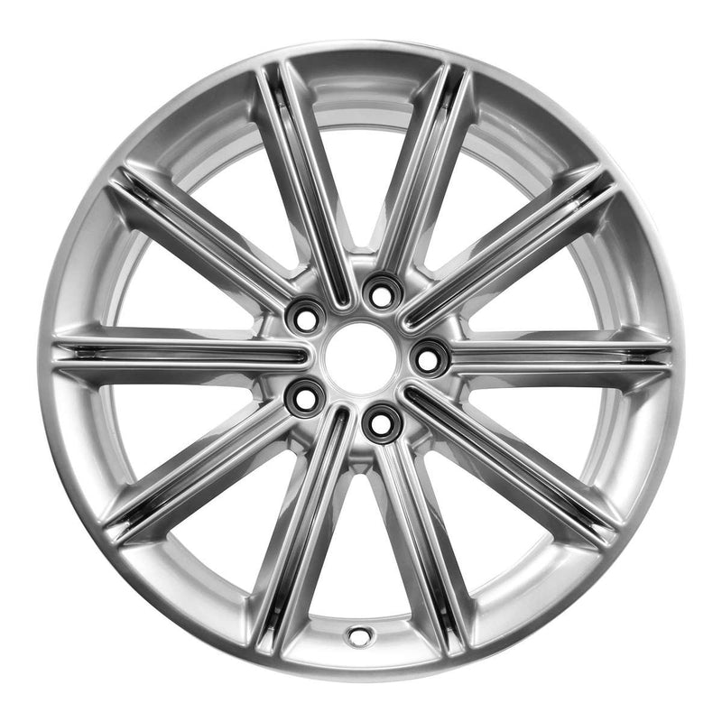 2014 ford flex wheel 19 hyper aluminum 5 lug w3933h 2