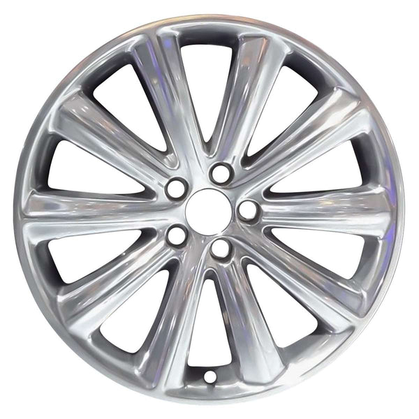 2015 ford flex wheel 20 polished aluminum 5 lug w3935p 3