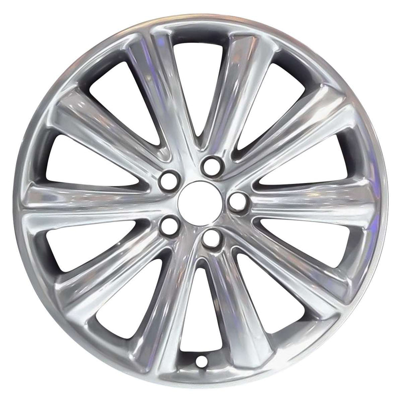 2018 ford flex wheel 20 polished aluminum 5 lug w3935p 6