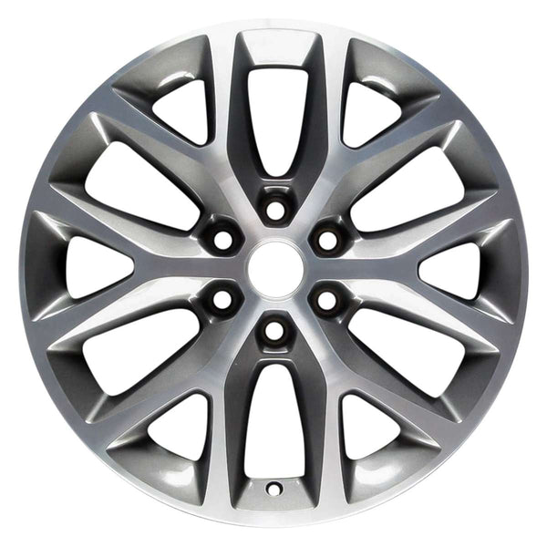 2015 ford expedition wheel 20 machined charcoal aluminum 6 lug w3991mc 1