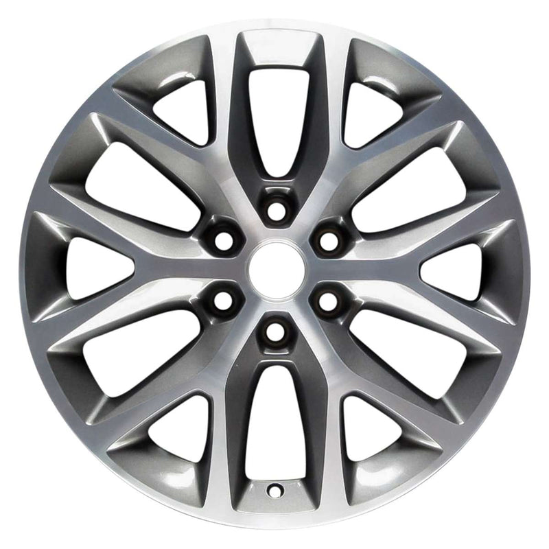 2017 ford expedition wheel 20 machined charcoal aluminum 6 lug w3991mc 3