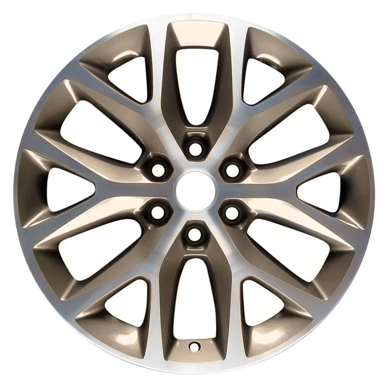 2015 ford expedition wheel 20 machined tan aluminum 6 lug w3991mt 1