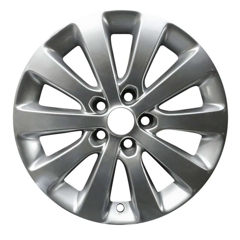 2011 buick verano wheel 17 hyper aluminum 5 lug w4110h 1