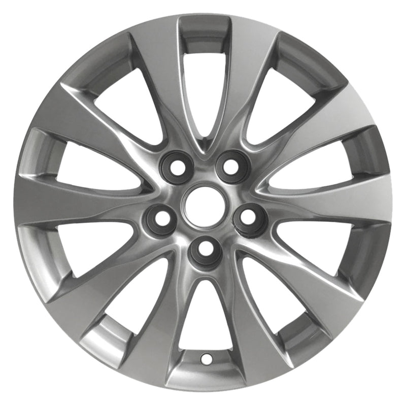 2014 buick lacrosse wheel 17 silver aluminum 5 lug w4113s 1