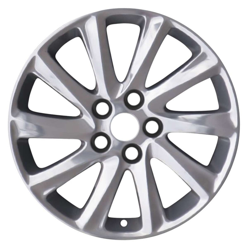 2020 buick envision wheel 18 polished aluminum 5 lug w4150p 2