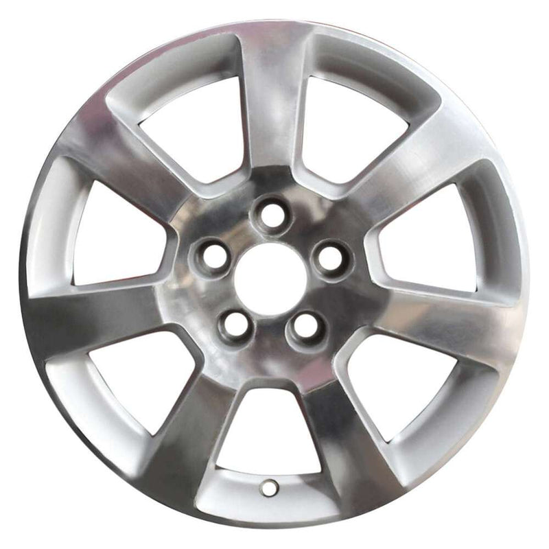 2006 cadillac cts wheel 17 polished silver aluminum 5 lug w4586ps 1