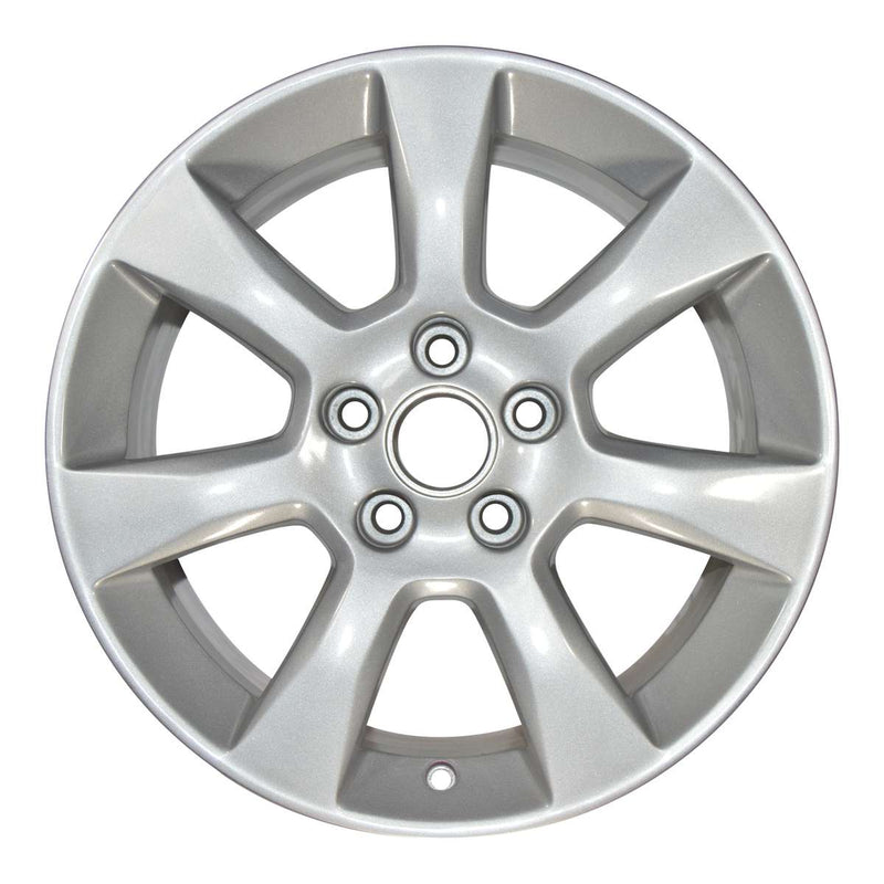 2014 cadillac ats wheel 17 silver aluminum 5 lug w4702s 2