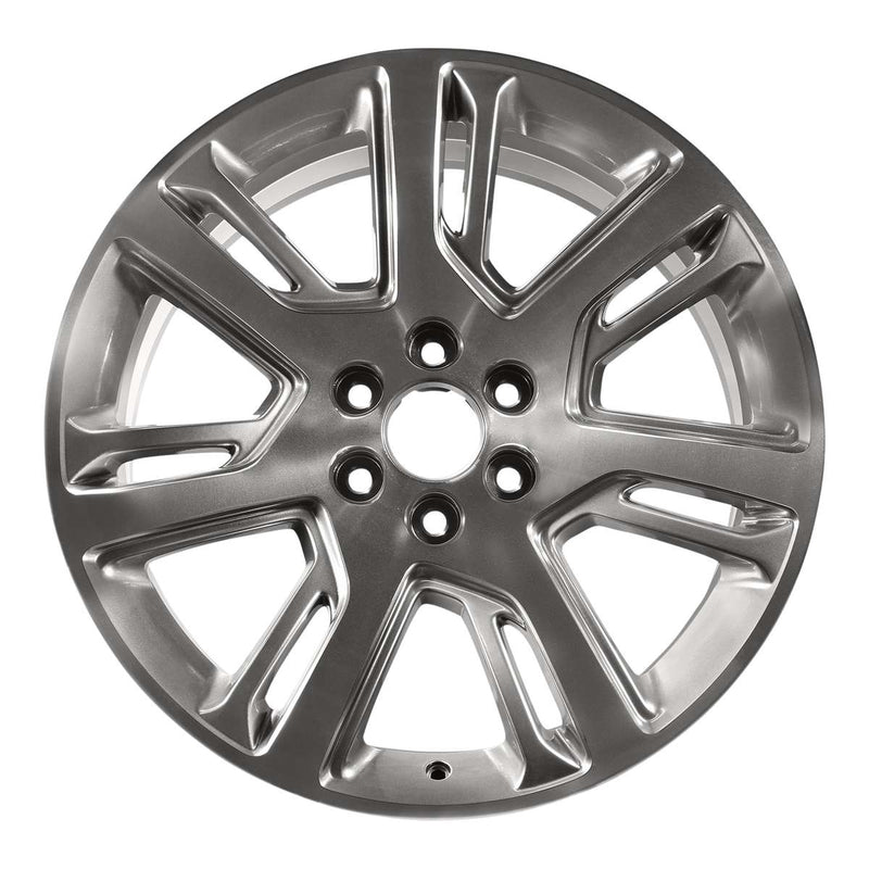 2019 cadillac escalade wheel 22 machined silver aluminum 6 lug w4738ms 9